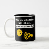 Salty Snacks Tweekleurige Koffiemok (Links)