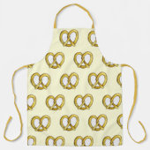 Salty Soft Pretzel Snack Food NYC Street Vendor Schort (Voorkant)