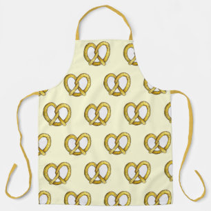 Salty Soft Pretzel Snack Food NYC Street Vendor Schort