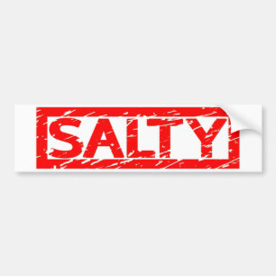 Salty Stamp Bumpersticker