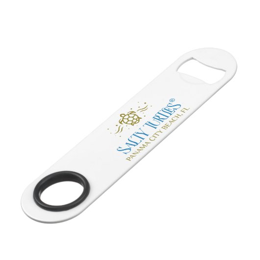 Salty Turtles® flesopener Speed Flessenopener (Achterkant Gekanteld)