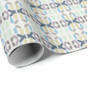 Salty Watercolor Pastel Colors On Cloud White Cadeaupapier (Rol Hoek)