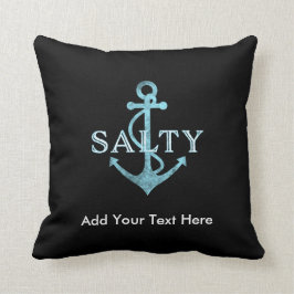 Salty Zee Anchor Kussen