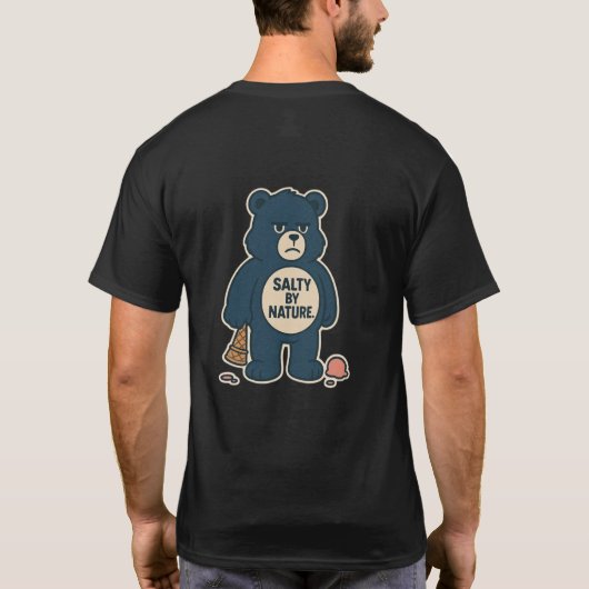 SaltyBear Ice Cream Drop Tee T-shirt (Achterkant)