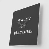 "SaltyByNature" klok (Hoek)
