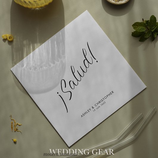 ¡Salud! Minimaal drankje voor elke gelegenheid Servet