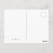 Salud of Mi Apa y la Chona, handgetekend ontwerp Briefkaart (Achterkant)