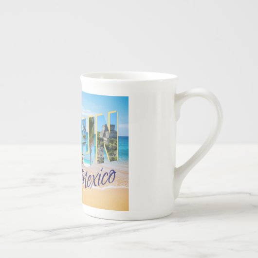 Saludos de Cancun - Groeten van de Mok Cup in Canc (Rechts)