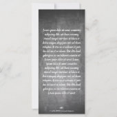 Saludos de Navidad en La Pizarra (Achterkant)