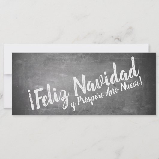 Saludos de Navidad en La Pizarra (Voorkant)
