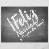 Saludos de Navidad en La Pizarra (Voorkant)