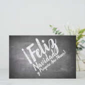 Saludos de Navidad en La Pizarra (Staand voorkant)