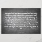 Saludos de Navidad en La Pizarra (Achterkant)