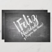 Saludos de Navidad en La Pizarra (Voorkant / Achterkant)