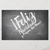 Saludos de Navidad en La Pizarra (Voorkant)