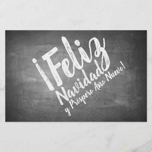 Saludos de Navidad en La Pizarra (Voorkant)