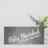 Saludos de Navidad en La Pizarra (Staand voorkant)