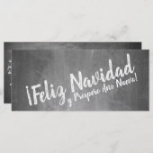 Saludos de Navidad en La Pizarra (Voorkant / Achterkant)