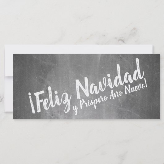 Saludos de Navidad en La Pizarra (Voorkant)