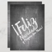 Saludos de Navidad en La Pizarra (Voorkant / Achterkant)