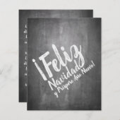 Saludos de Navidad en La Pizarra (Voorkant / Achterkant)