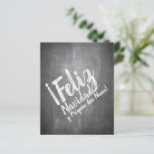 Saludos de Navidad en La Pizarra (Staand voorkant)