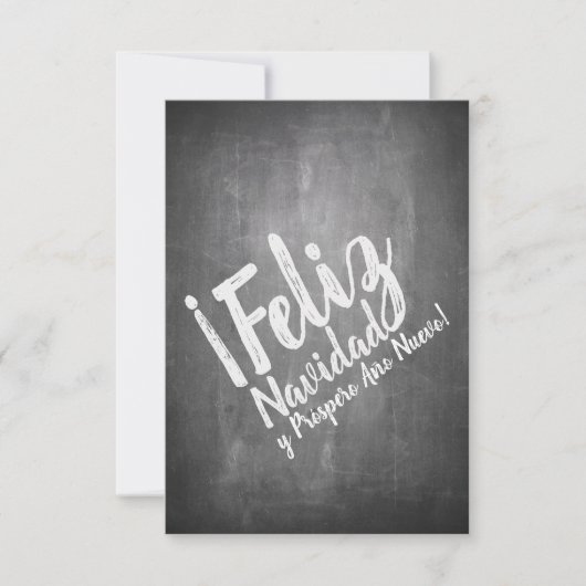 Saludos de Navidad en La Pizarra (Voorkant)