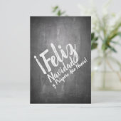 Saludos de Navidad en La Pizarra (Staand voorkant)