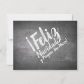 Saludos de Navidad en La Pizarra (Voorkant)