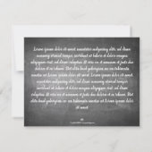 Saludos de Navidad en La Pizarra (Achterkant)