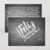 Saludos de Navidad en La Pizarra (Voorkant / Achterkant)