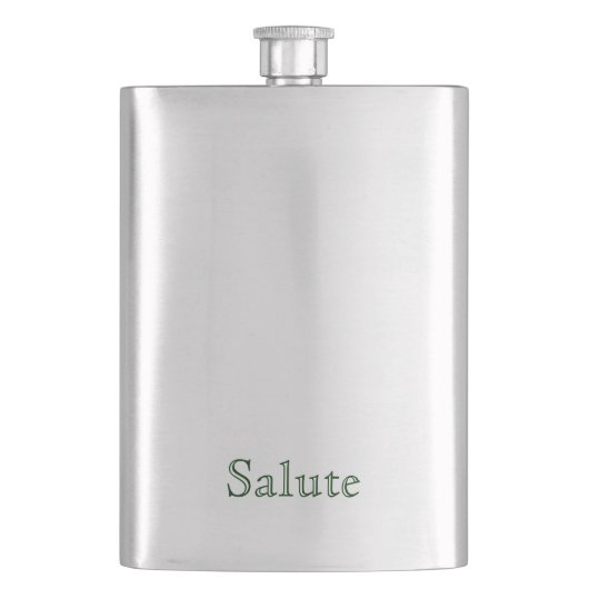 Salueren Heupfles (Voorkant)