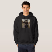 Saluerende Marine Corps Wolf Hoodie (Voorkant volledig)