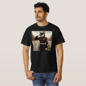 Saluerende Marine Corps Wolf T-shirt (Voorkant volledig)
