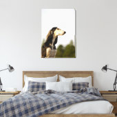 Saluki 2 canvas afdruk (Insitu (Slaapkamer))