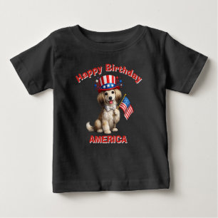 Saluki (2aa) Patriottisch Kinder T-Shirt