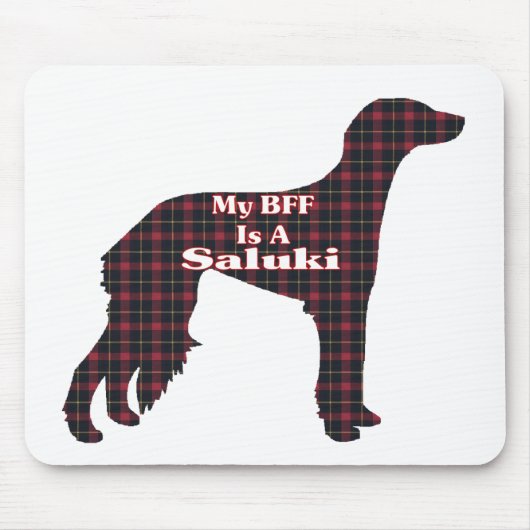 Saluki BFF Gifts Muismat (Voorkant)