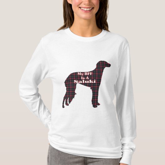 Saluki BFF Gifts T-shirt (Voorkant)