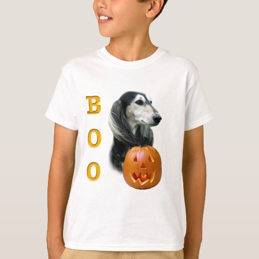 Saluki Boo T-shirt (Voorkant)