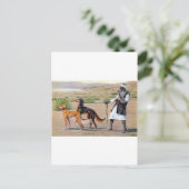 saluki briefkaart (Staand voorkant)