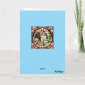 Saluki Christmas Stocking Kaart (Achterkant)