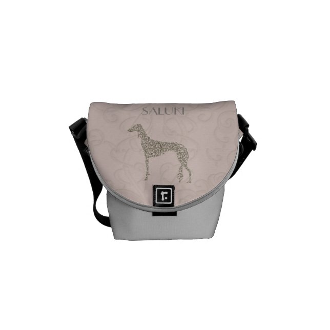 Saluki Collectie Messenger Bag (voorkant)