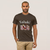 Saluki Dad Gifts T-shirt (Voorkant volledig)