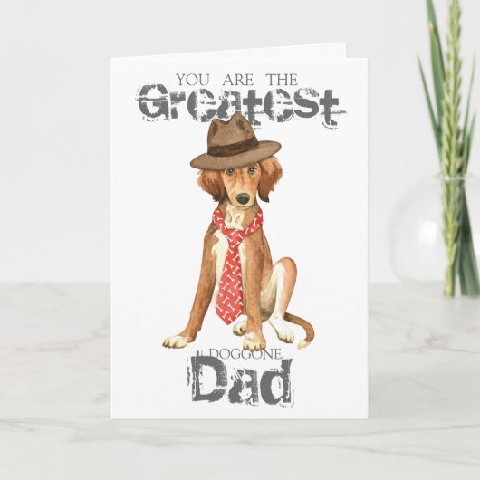 Saluki Dad Kaart (Voorkant)