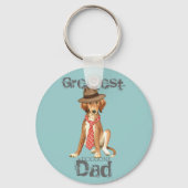 Saluki Dad Sleutelhanger (Voorkant)