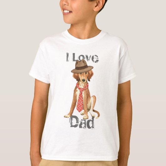 Saluki Dad T-shirt (Voorkant)