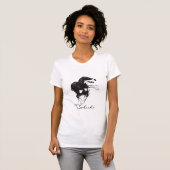 Saluki Dog Art Shirt (Voorkant volledig)