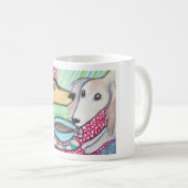 SALUKI Drink Koffieverhitte kunst Koffiemok (Voorkant rechts)