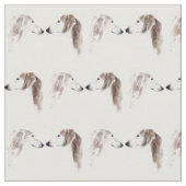 Saluki Fabric Stof (Close Up)