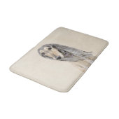 Saluki (Fawn) schilderen - Kute Original Dog Art Badmat (Gekanteld)